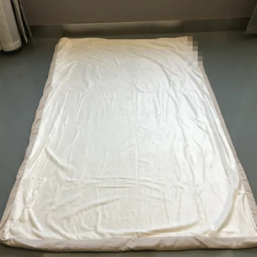 High quality European standard anti slip suede fabric super soft velvet latex mattress cover