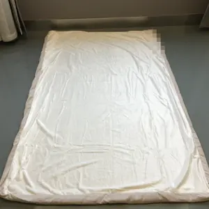 Yüksek kalite Avrupa standart anti kayma süet kumaş süper yumuşak kadife lateks yatak örtüsü
