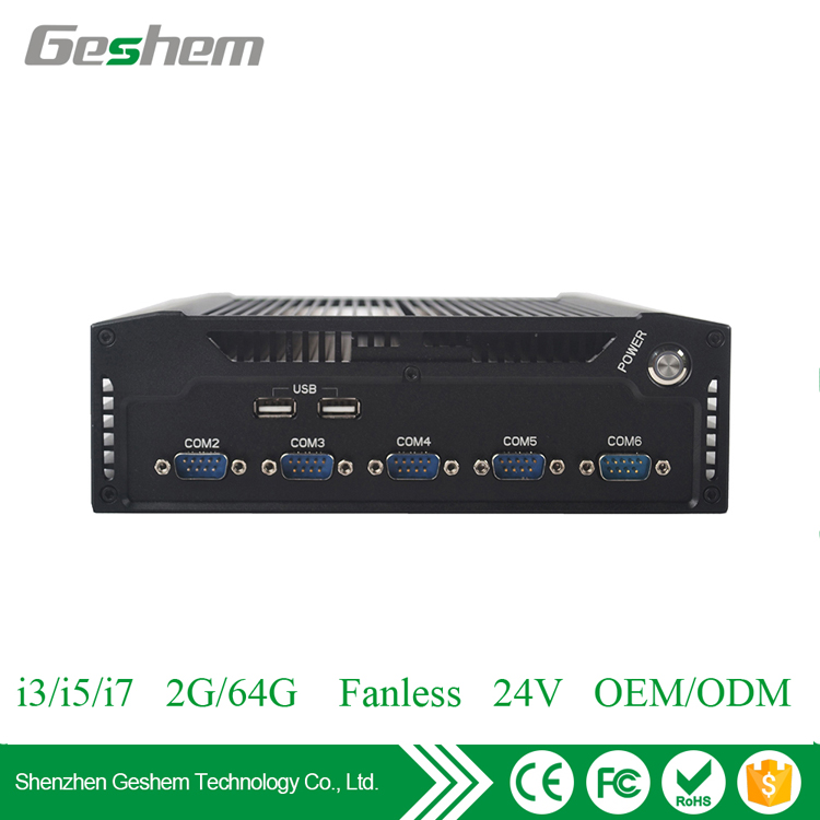 Новый сервер сетевой безопасности Intel Quad Core i5 GbE LAN Mini PC Поддержка Windows 10