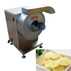 Máquina de corte de batatas fritas, máquina de corte de batata da cassava da cenoura