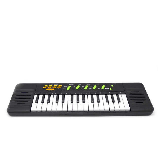 Factory Direct Sale Black Color 19 Keys Electronic Organ Keyboard