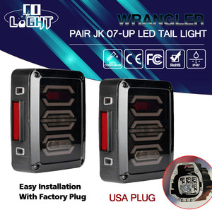 6000 k cromo Jeep Tractocamión Luz Trasera 12 V 20 W led lámpara de la niebla - Product Image 1