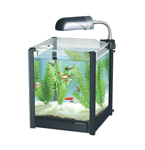 TG-09 acuario pequeño tanque de peces decoración en la oficina mesa familiar - Product Image 1