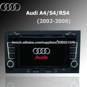 Autoradio <span class=keywords><strong>2</strong></span> DIN GPS DVD USB SD iPod pour Audi A4 2002-2008 - Product Image 1