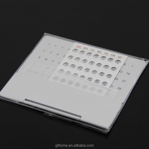 Campione Gratuito Calendario Perpetuo da Tavolo in Alluminio Stampato 2026 per Scopi Promozionali - Product Image 5