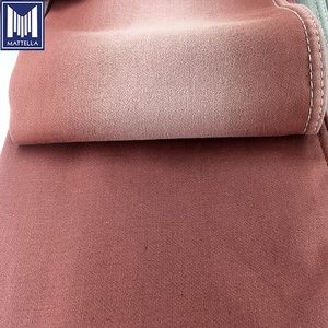 Chất Lượng Dệt Pháp Terry Vải Đàn Hồi Căng Bông <span class=keywords><strong>Polyester</strong></span> <span class=keywords><strong>Spandex</strong></span> Pha Trộn Màu Đỏ Màu Xanh Lá Cây Màu Xám Màu Denim Vải Đan - Product Image 5