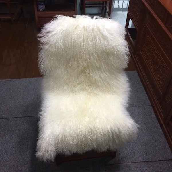 New style Tibet Lamb Plate rug, Fur Tibetan lamb fur Blanket