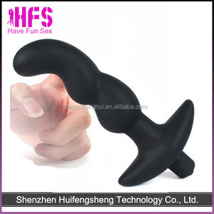 Anal-G-Punkt-Vibrator, Männliches Spielzeug, Butt Plug aus Silikon für Frauen oder Männer - Product Image 1