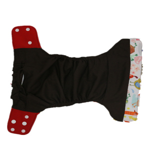 Elinfant One Size <span class=keywords><strong>Se</strong></span> adapta a los nuevos pañales de bolsillo de fibra de café de impresión digital ajustable Pañal de tela de <span class=keywords><strong>bo</strong></span> - Product Image 5