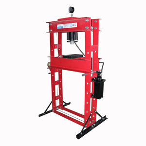 Rojo <span class=keywords><strong>taller</strong></span> sola bomba 50 toneladas tienda de prensa hidráulica con CE - Product Image 2