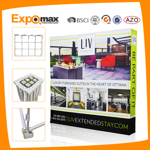 Xách tay 4x3 khung nhôm pop-up tường đứng với căng thẳng vải cho triển lãm hội chợ và kệ trưng bày - Product Image 4