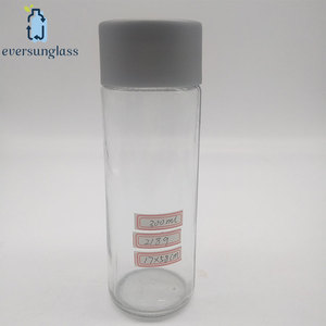 250ml 300ml <span class=keywords><strong>Voss</strong></span> Style Bouteille d'<span class=keywords><strong>eau</strong></span> minérale en verre Bouteille d'<span class=keywords><strong>eau</strong></span> pétillante en verre - Product Image 4