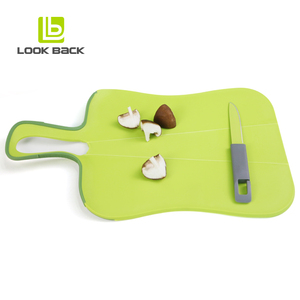 Thiết Kế Mới Nhà Bếp Đa Năng PP Nhựa Rau Có Thể Gập Lại Thớt Với Chân Chống Trượt - Product Image 2