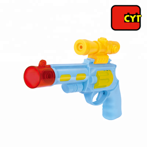 เด็กพลาสติกไฟของเล่นปืน Revolver กับเสียง - Product Image 3