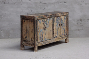Mobili in Legno Rustico Laccato Stile Antico Cinese per Soggiorno - Product Image 3