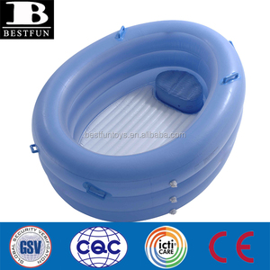 Piscina inflable de plástico de alta resistencia para el parto, piscina de seguridad familiar para madres <span class=keywords><strong>embarazadas</strong></span> - Product Image 3