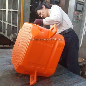 Tốt bán Marina nhựa nổi trống hình chữ nhật phao màu xám hoặc màu trắng làm tại Trung Quốc - Product Image 6