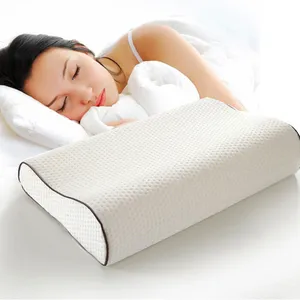 Travesseiro ortopédico contorno cama, almofada de cunha para dormir, borboleta, antirronco, travesseiro de espuma de memória cervical