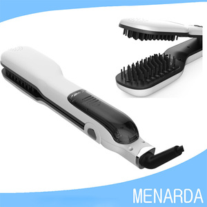Más avanzada plancha <span class=keywords><strong>de</strong></span> pelo plancha <span class=keywords><strong>de</strong></span> pelo <span class=keywords><strong>de</strong></span> vapor <span class=keywords><strong>de</strong></span> vapor uso aceite <span class=keywords><strong>de</strong></span> argan keratina alisado del <span class=keywords><strong>cabello</strong></span> <span class=keywords><strong>cepillo</strong></span> - Product Image 3