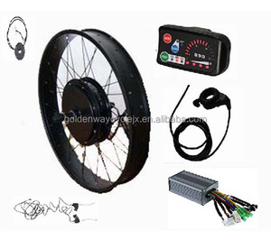 איכות גבוהה 36 v 48 v 500 w ערכת המרת אופניים חשמליים מנוע רכזת גלגל שומן למכירה - Product Image 2