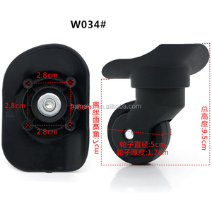 Super Settembre 360 di Ricambio Ruote Bagaglio Valigia Sacchetto di Riparazione Parti Spinner Ruote Girevoli Ruote Accessori W034 - Product Image 5