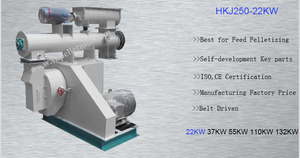 Prix d'usine 0,3-0,5tph Moulin à granulés d'aliments pour volailles SKJ250 avec moteur diesel - Product Image 6