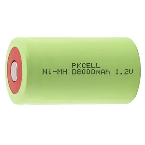 Pin Sạc Pkcell Nimh 6V 1/2D 3500MAh Cho Bộ Dụng Cụ Điện Đèn Khẩn Cấp