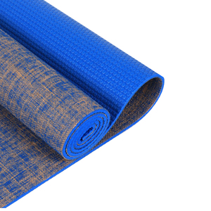 Tappetini da yoga in iuta di canapa sostenibile non tossici organici naturali con tracolla - Product Image 3