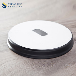 Logotipo personalizado Plana Vajilla de Porcelana Fina de Pizza Placa de Copo de Nieve de Color <span class=keywords><strong>Blanco</strong></span> Puro - Product Image 6