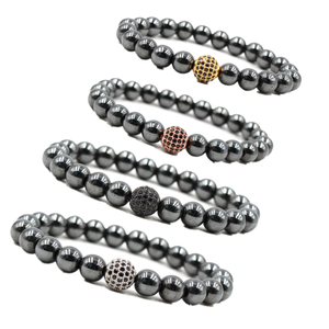 La meilleure vente personnalisé 8mm coloré 7 <span class=keywords><strong>chakra</strong></span> pierre naturelle perle bracelet hommes bracelet - Product Image 5