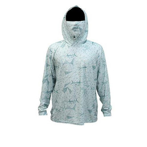 เสื้อฮู้ดตกปลา <span class=keywords><strong>UPF</strong></span> 50 + น้ำหนักเบา,ชุดป้องกันใบหน้าสำหรับตกปลา - Product Image 1