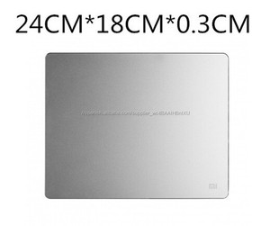 Original Xiaomi Metal MousePad pequeño tamaño Alfombrillas Ratón de <span class=keywords><strong>la</strong></span> Computadora Aluminio Lujo Simple Delgado Frosted Mate - Product Image 3