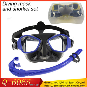Avancée plongée de protection silicone masque et <span class=keywords><strong>tuba</strong></span> set avec boîte En Plastique - Product Image 3