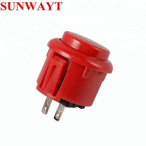 24MM rotonda Arcade colorato Console di gioco interruttore pulsante per macchine da gioco - Product Image 3