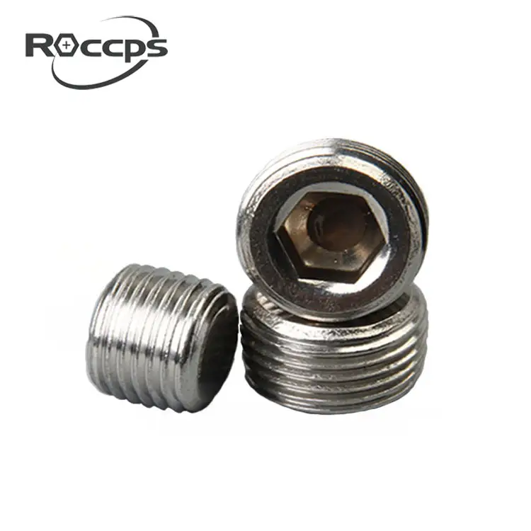 DIN906 Hex Socket Pipe Plugs Screw