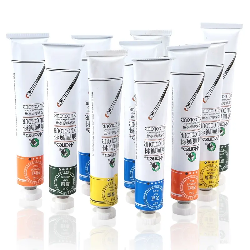 Professional Genuine Maries Aluminum Tube 50ml/170ml oil color paints Set For Artist Painting Art Supplies O-1050