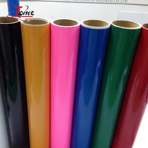 สติกเกอร์ไวนิลตัดกาวในตัว Super Glossy สี/ไวนิลสีสำหรับโฆษณาเครื่องตัด PVC-(โฆษณา120G/140G