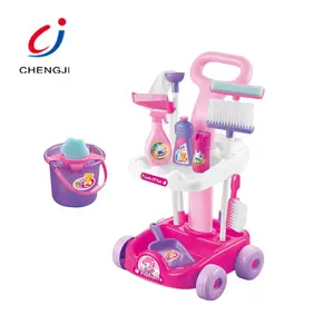 Offre Spéciale en plastique chariot à outils voiture jeux de simulation enfants chariot de jouets