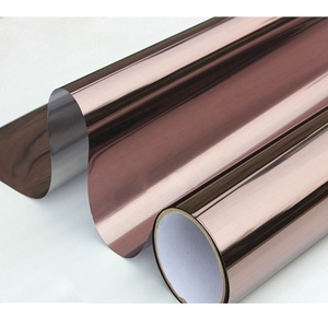 Film architectural pour fenêtres B-0413 VLT8% Bronze solaire <span class=keywords><strong>Effet</strong></span> <span class=keywords><strong>miroir</strong></span> argenté 5FTX100FT/1.52MX30M - Product Image 1