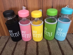 Personalizada su logo 500 ml de agua de plástico de moda Mi <span class=keywords><strong>bo</strong></span> ttle <span class=keywords><strong>bo</strong></span> ttle con bolsa - Product Image 2