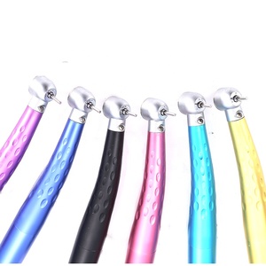 Manipolo Dentale Elettrico Colorato di Qualità / Turbina con Triplo Spray Interno, Manipolo Dentale LED a 2 e 4 Fori - Product Image 2