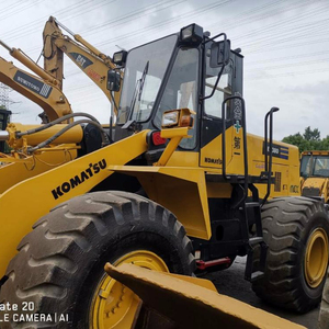 Komatsu เครื่องโหลดหน้า WA380-3 5ตันสำหรับขายโหลดพิกัดที่มีส่วนประกอบเครื่องยนต์หลัก - Product Image 2