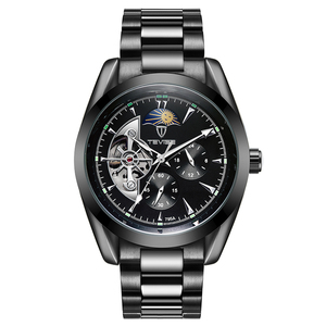 TEVISE Mens <span class=keywords><strong>Orologi</strong></span> Automatici Self-Vento Orologio Meccanico Tourbillon In Acciaio Inox Orologio Da Polso di Lusso Relojes Hombre 795A - Product Image 3