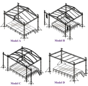 1 élément de scène de concert en aluminium, design en forme de z - Product Image 1