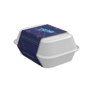 Fundas de embalaje de contenedores de alimentos de cartón de papel impreso personalizado - Product Image 5