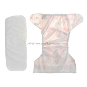 Babyshow Usine Vente Directe Mode Impression Conception Microfibre <span class=keywords><strong>Couche</strong></span> <span class=keywords><strong>Lavable</strong></span> En Gros Réutilisable Simple Rangée Boutons-pression - Product Image 4
