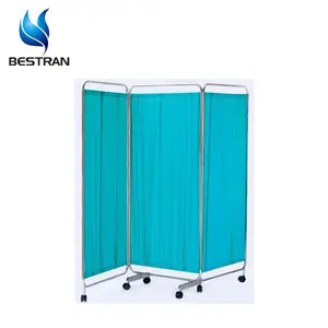 BT-CP002 Bệnh Viện Ward Thiết Bị Giường Divider Curtain 3 Folding Màn Hình Y Tế Để Bán Hàng, Phòng Khám Phân Vùng Giá Màn Hình