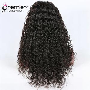 Perruque Lace Frontal Wig 360 brésiliennes, perruques cheveux naturels, vierges, alignées, cuticules, boucles naturelles, 12A, pour femmes noires - Product Image 5
