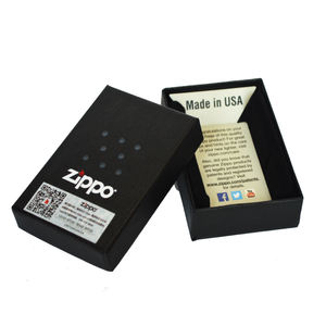 Caja de papel personalizada para embalaje, caja de regalo de papel cuadrado Zippo - Product Image 4