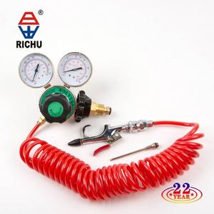 RICHU <strong>helium</strong> <strong>pressure</strong> <strong>regulator</strong> with <strong>helium</strong> gas brass for clients hr-04-set-hc iso9001 cn;zhe - Product Image 3